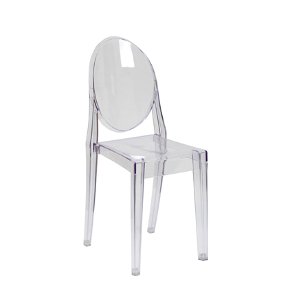 Ghost Chair Armless - Liberty Event Rentals