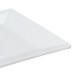 13in by 7in Rectangular China Platter (Closeup) - Liberty Event Rentals