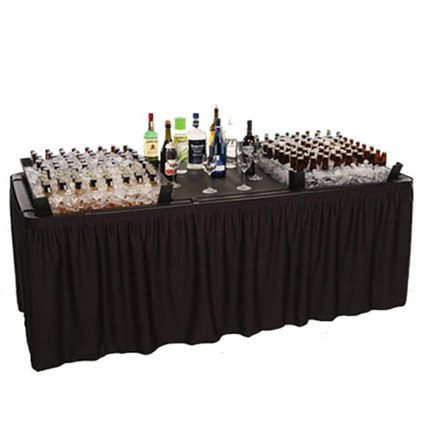 Chilling Table (Party Setup) - Liberty Event Rentals