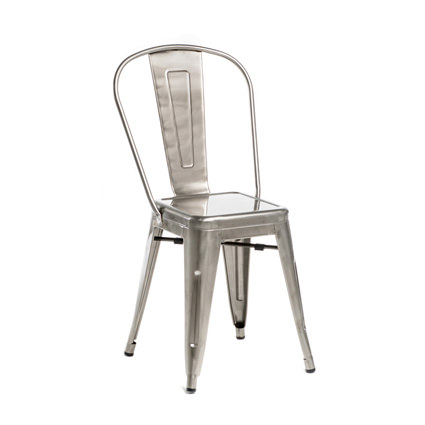 Monroe Gunmetal Chair (ALT View) - Liberty Event Rentals